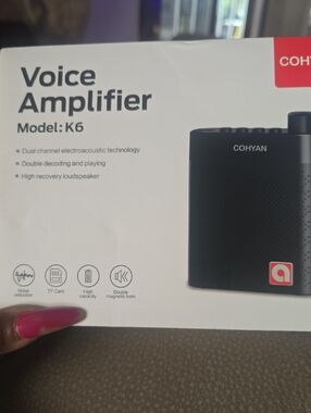 COHYAN Voice Amplifier Model K6 - Black
